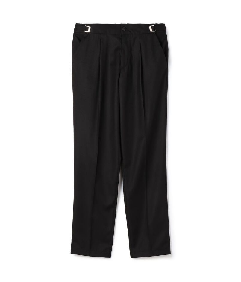 Cellar Door LEO ポリエステルレーヨン サイドアジャスターパンツ