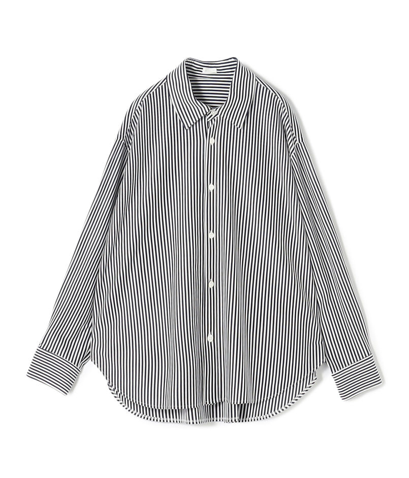 シルキーコットン ショートレングスシャツ