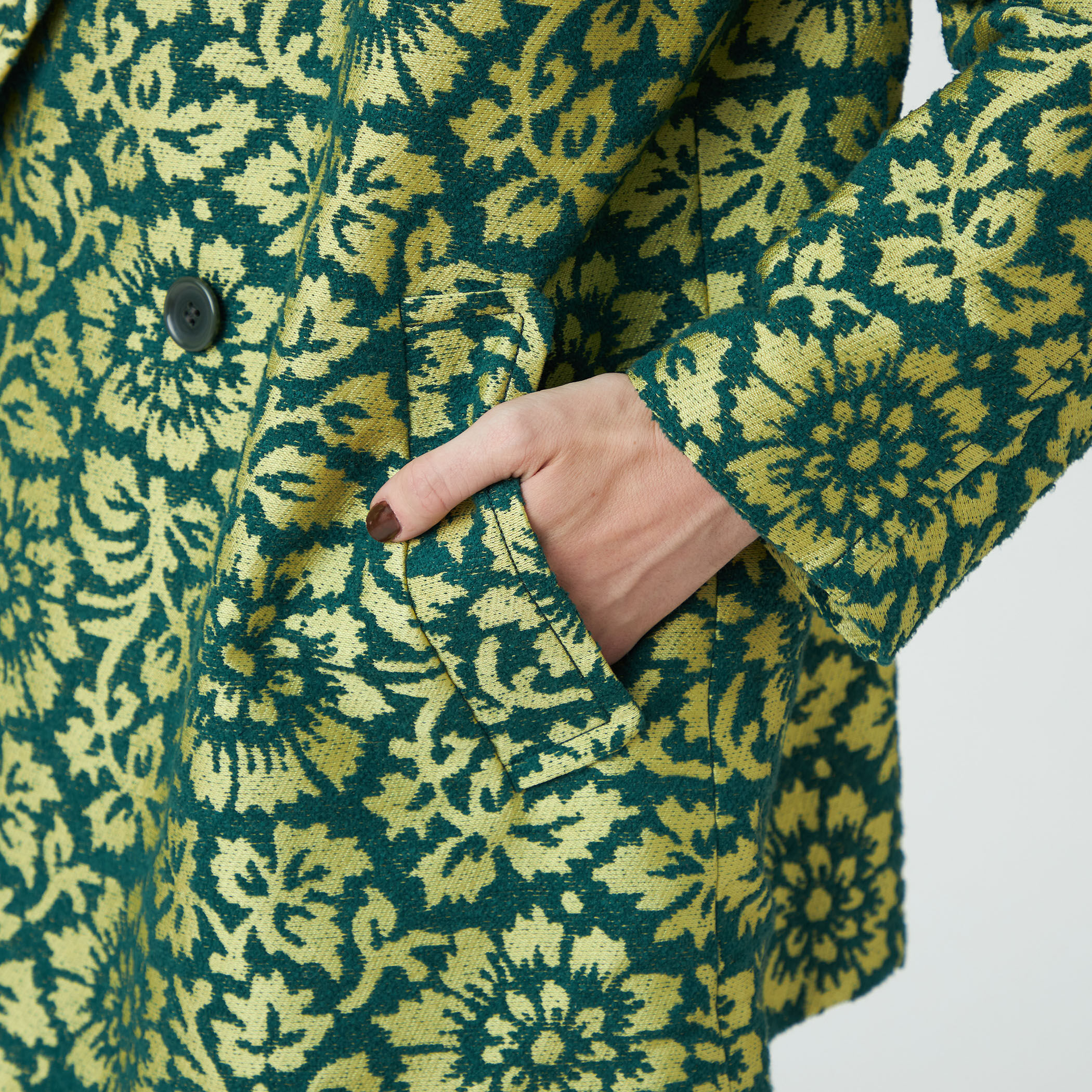 TOMORROWLAND SOULEIADO モールジャガードPコート TOMORROWLAND SOULEIADO モールジャガードPコート - メルカリ