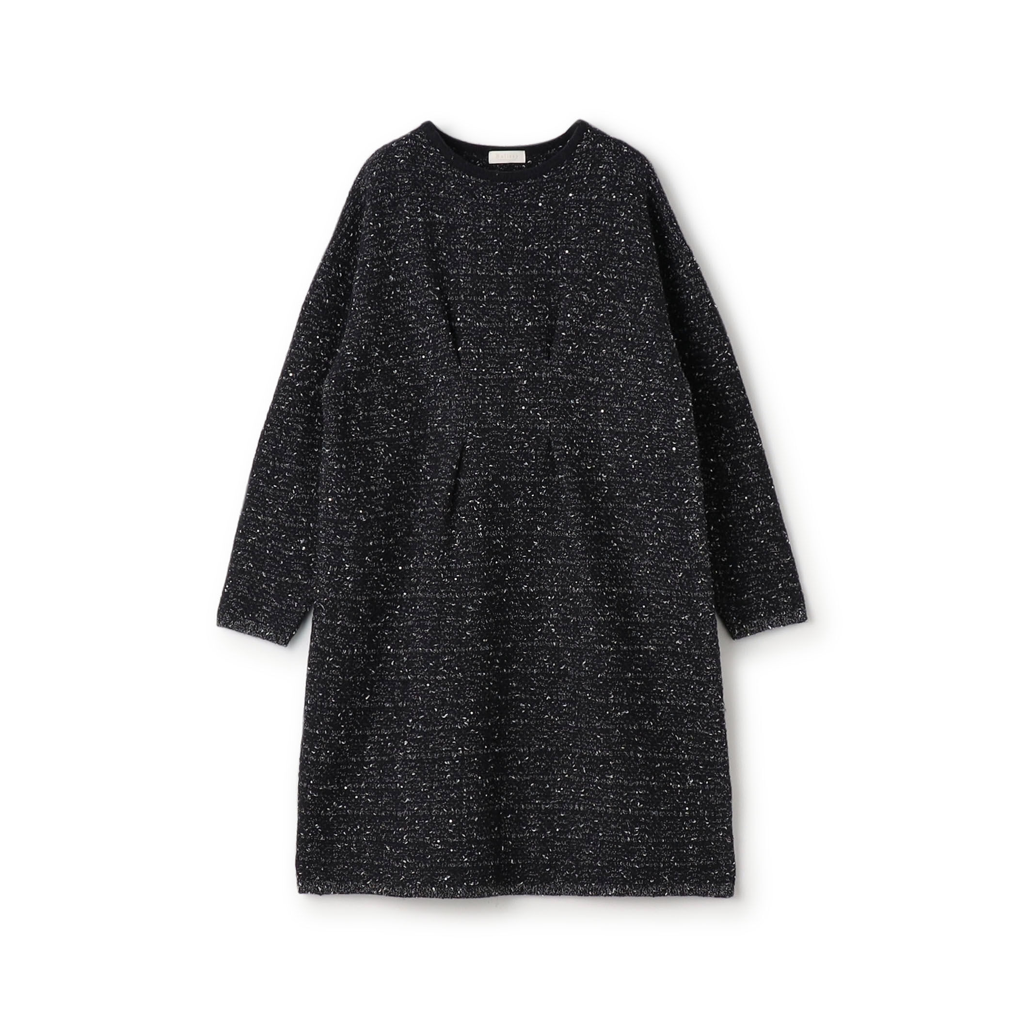 24ss 未使用タグ付き Ballsey ストレッチ ボックスタックワンピース Ballsey ワンピース ストレッチタフタ ボックスタックワンピース