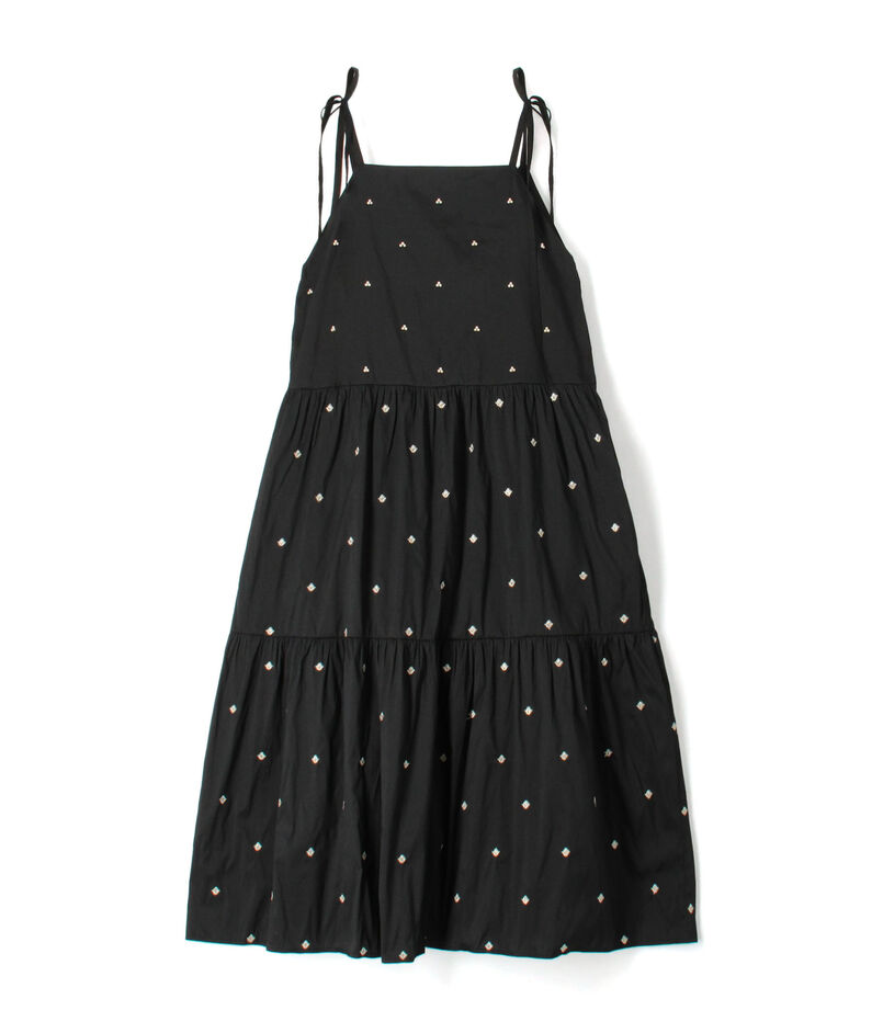 【別注】ne Quittez pas BLACK pearl embroidery ドレス