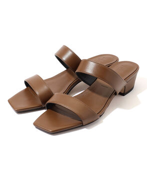 Aeyde KEMI オープンスクエアトゥ サンダル