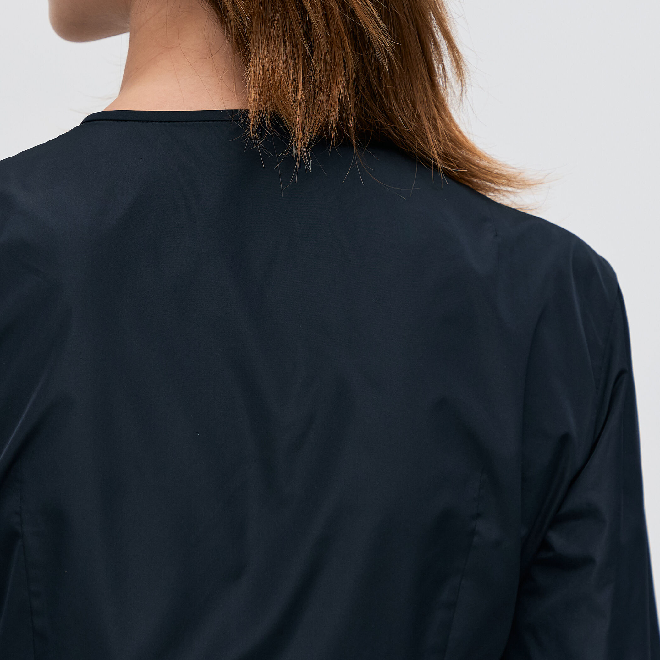 ポリエステルタフタ ギャザードブラウス｜トゥモローランド 公式通販