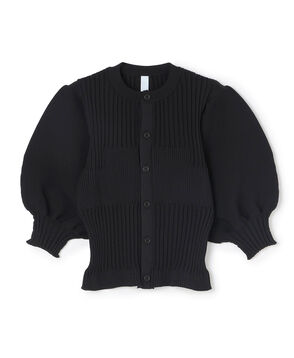 CFCL SHORT PUFF SLEEVE CARDIGAN
