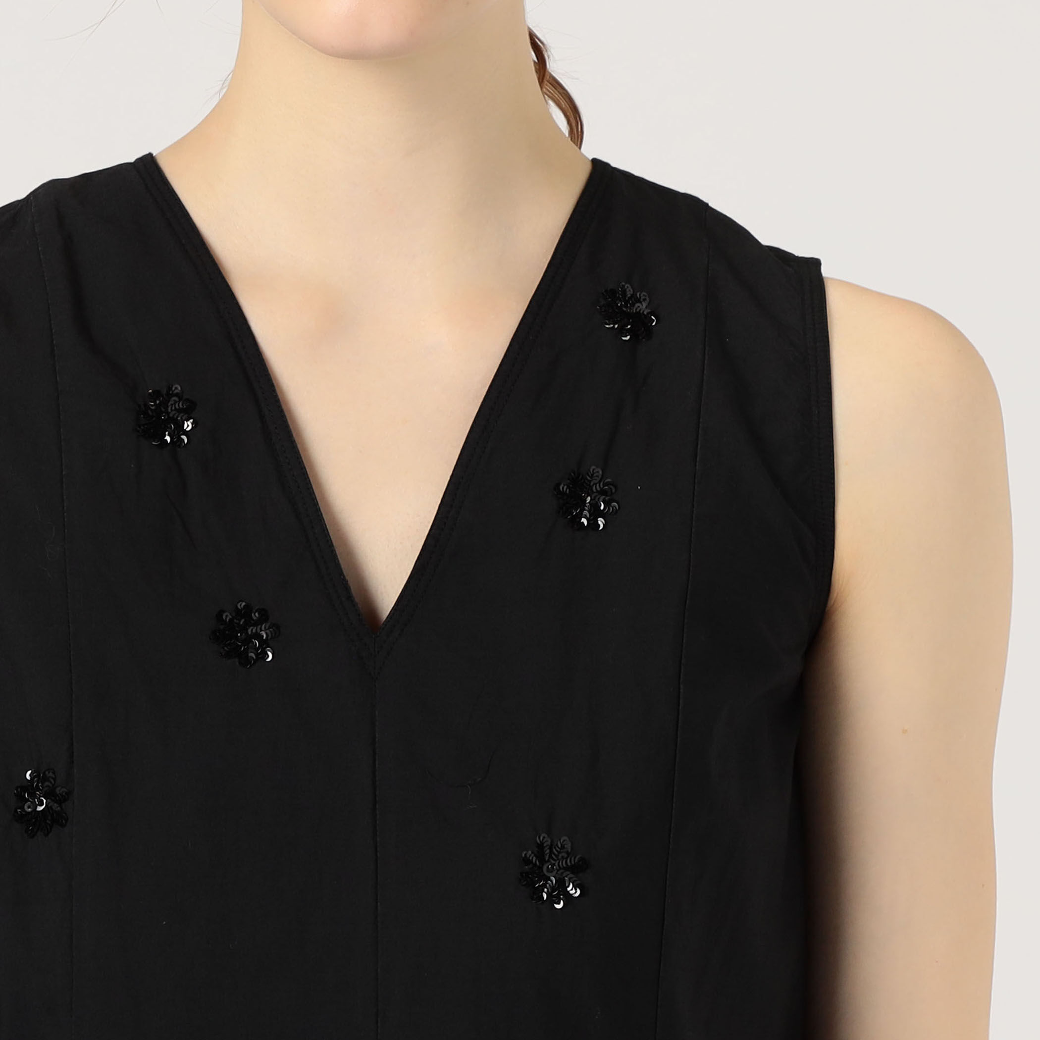 別注】ne Quittez pas BLACK ロングドレス｜トゥモローランド