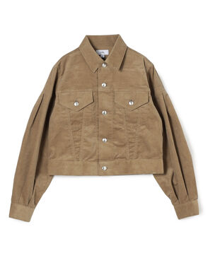 HYKE CORDUROY BALLOON JK TYPE3