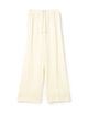 レーヨンサテン イージーストレートパンツ