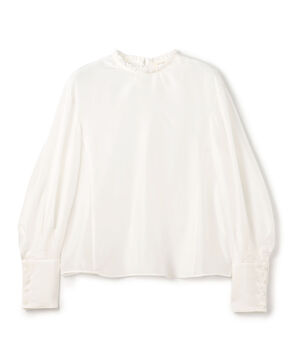 シルクハブタエ プルオーバーブラウス