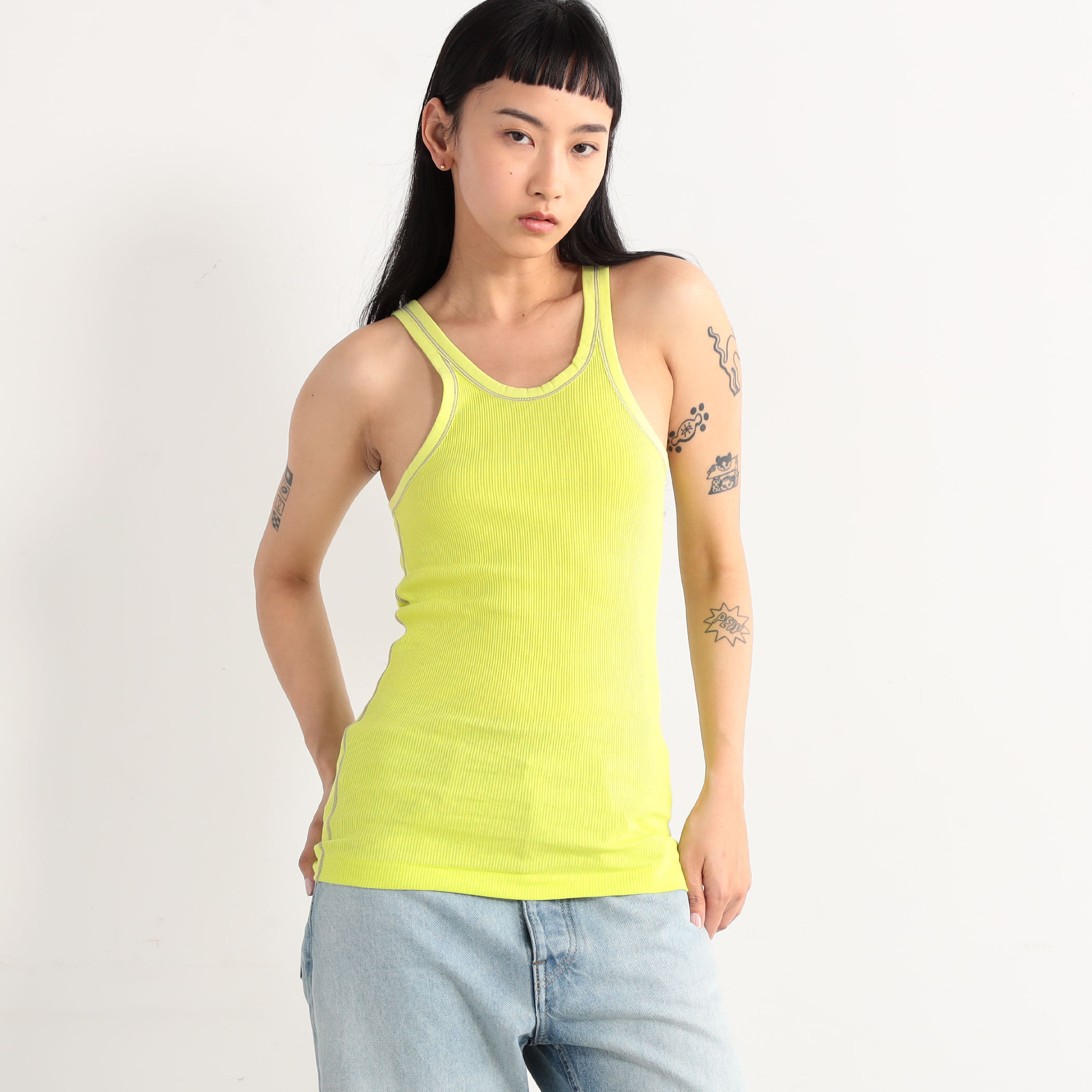 OVERNEATH × SUPER A MARKET メッシュTシャツ