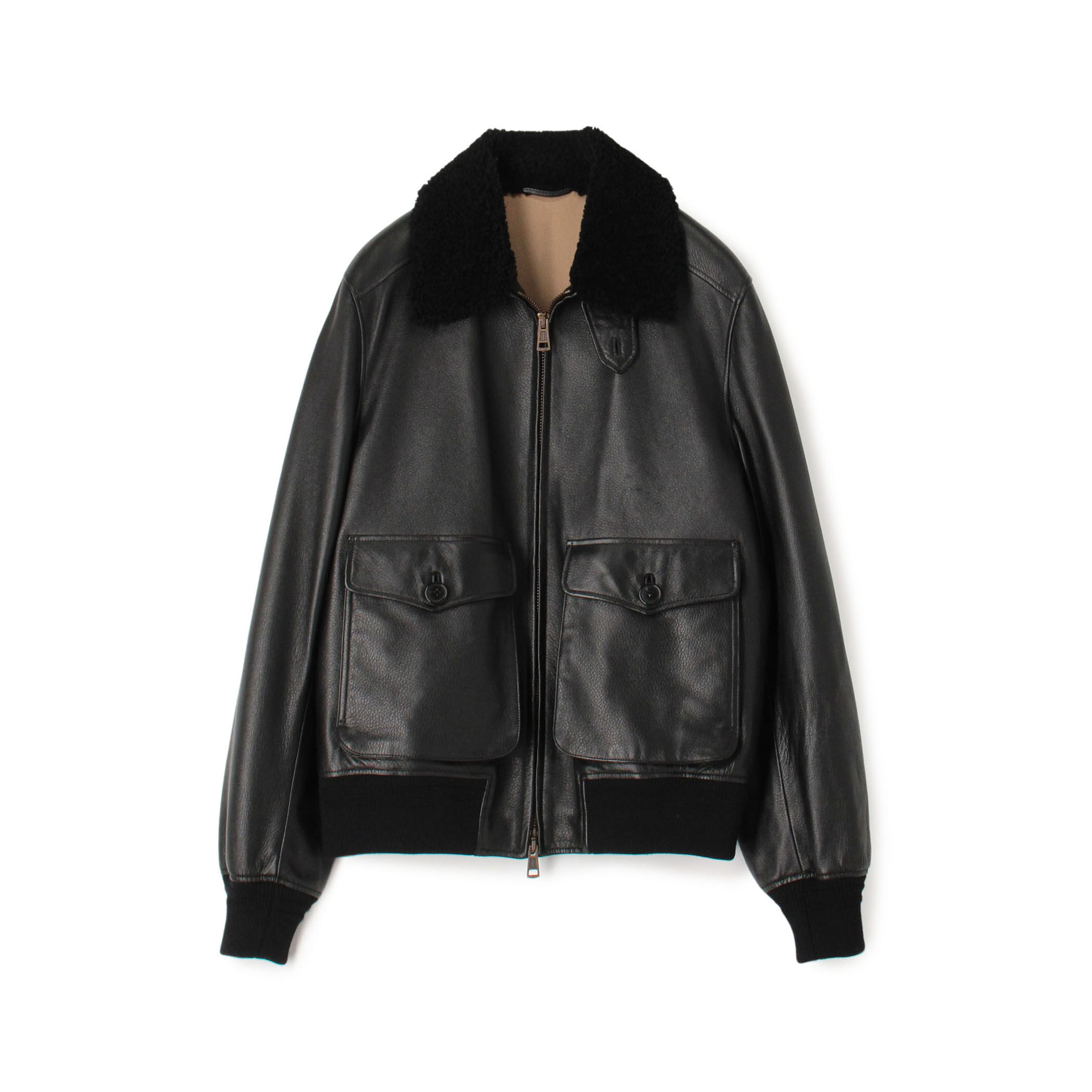 ナッパレザー ボンバージャケット｜トゥモローランド 公式通販