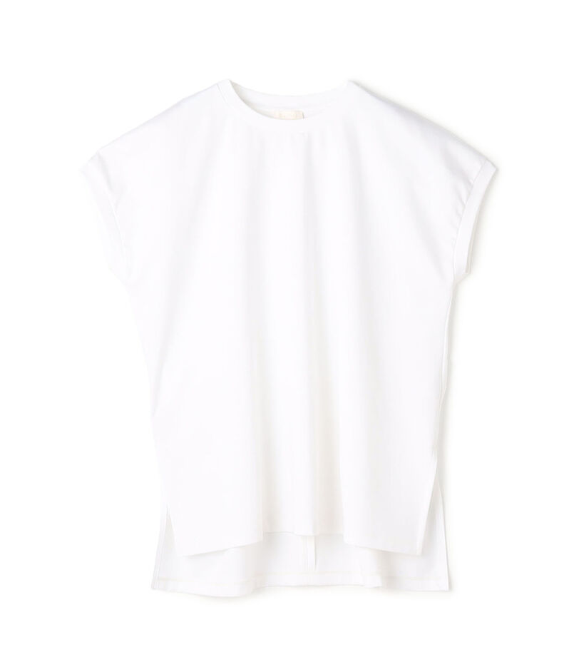 スーピマモクロディ フレンチチュニックTシャツ