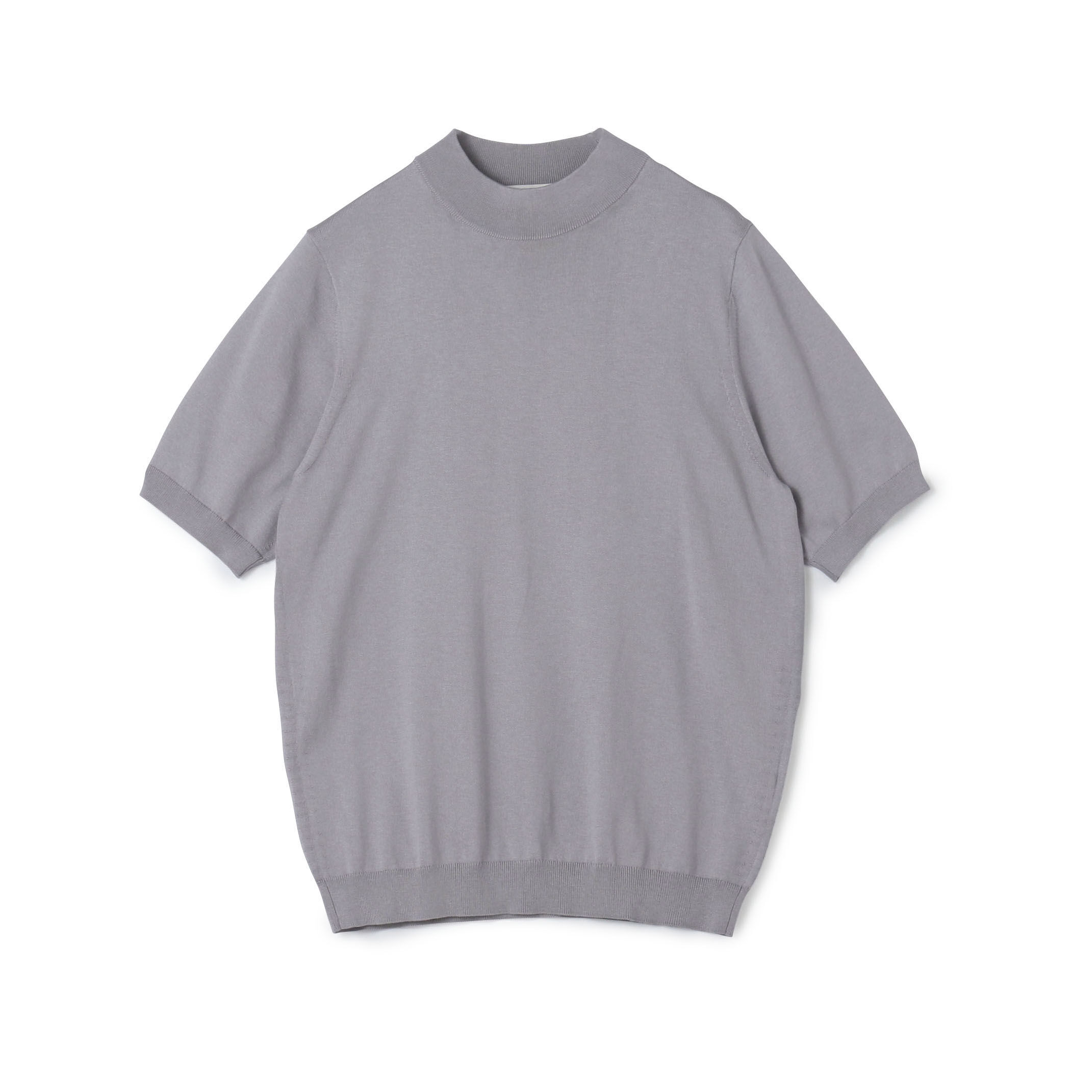 TOMORROWLAND tricot シルクコットン モックネックプルオーバーニット