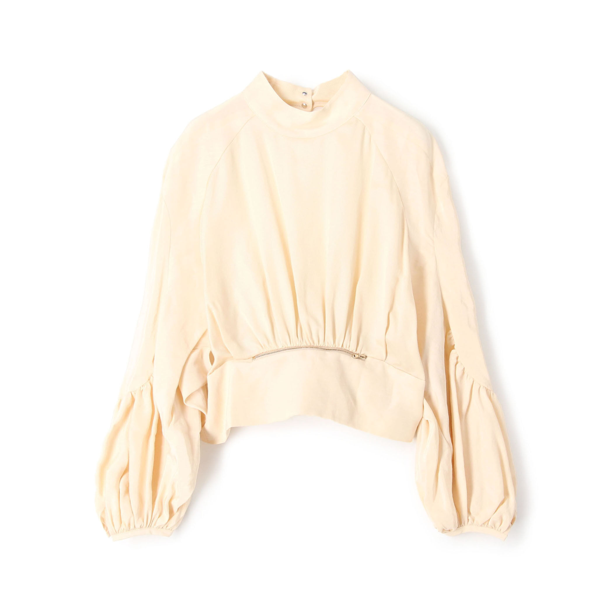 経堂) フォトコピュー PHOTOCOPIEU バックオープン ブラウス BACK OPEN BLOUSE サイズ38 ブラック 231SYL 23SS BACK OPEN BLOUSE | PHOTOCOPIEU (Women)/フォト