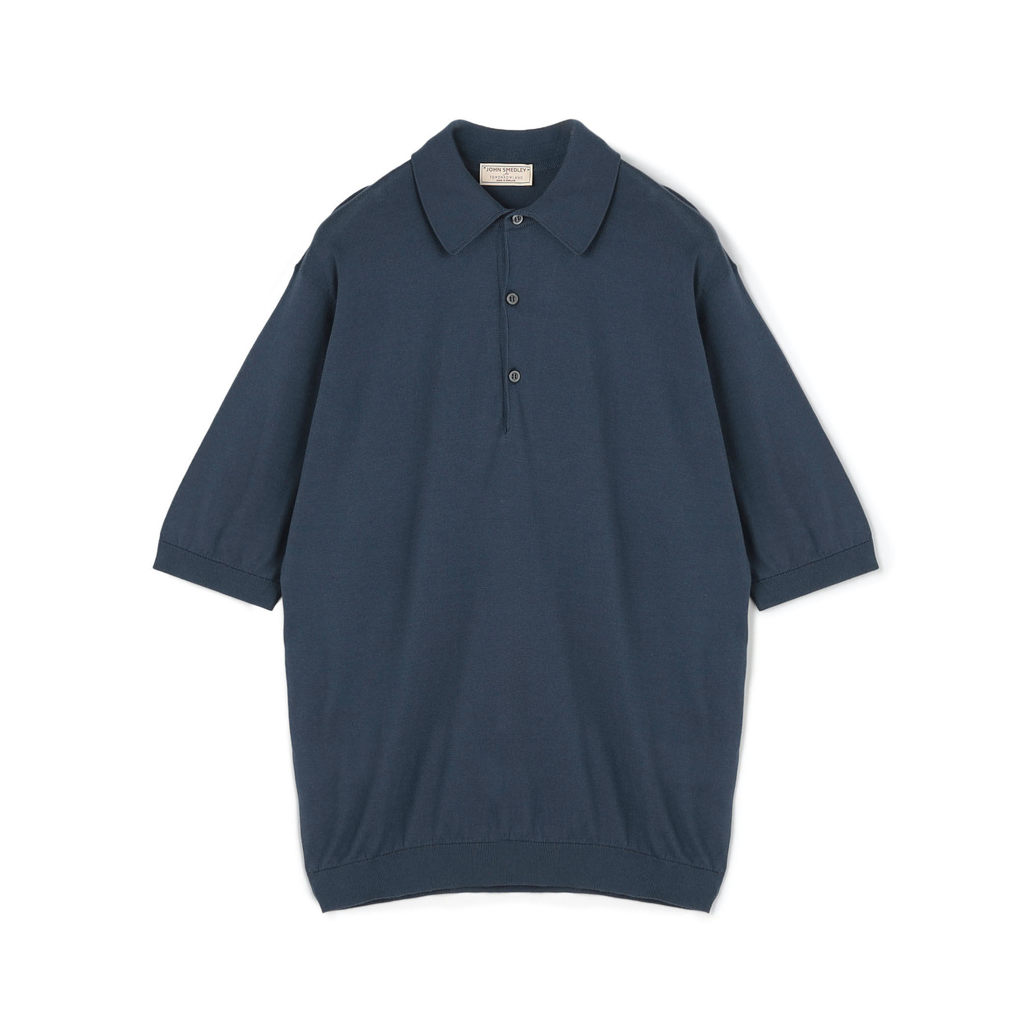 別注J】JOHN SMEDLEY 30Gシーアイランドコットン ニットポロ ISIS