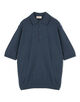 【別注J】JOHN SMEDLEY 30Gシーアイランドコットン ニットポロ ISIS