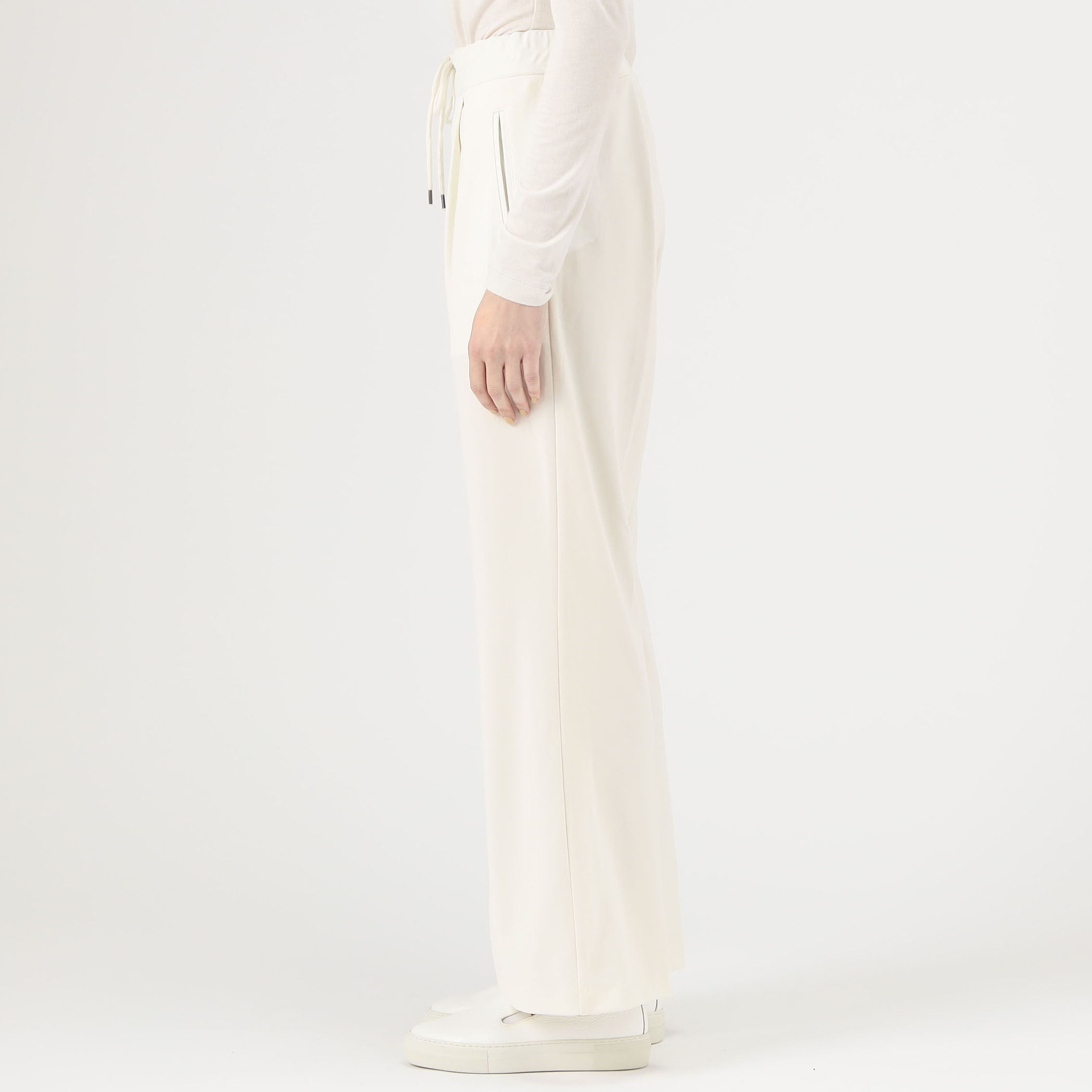 ポリステルストレッチ ドローストリングパンツ WPCR1003