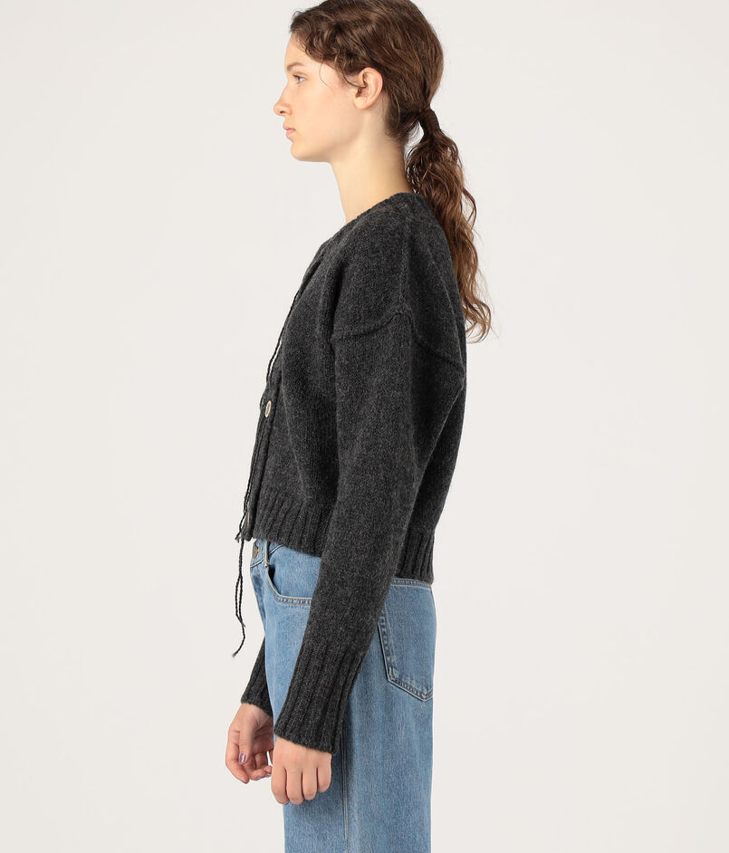 Acne Studios ブルーグレー カーディガン 真っ赤 XS