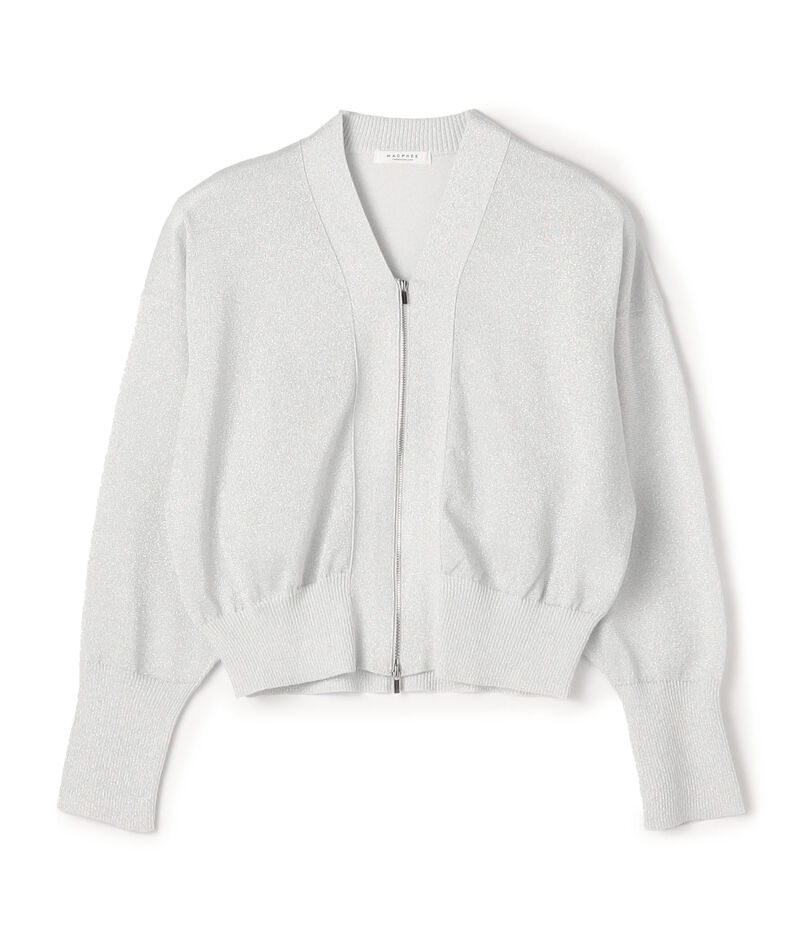 ■ドライプレーン ジップアップカーディガン