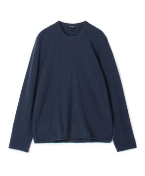 リサイクルカシミヤグラフィック クルーネックプルオーバー MRBC3426GM