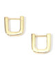 Otiumberg. Pave Edged Square Hoop ピアス
