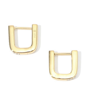Otiumberg. Pave Edged Square Hoop ピアス