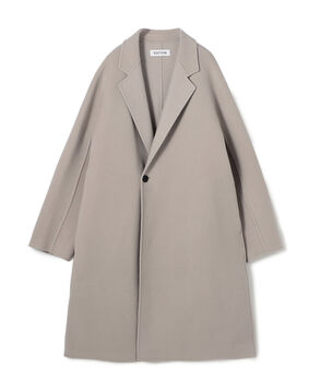 【WEB先行予約】ウールカシミヤリバー ロングコート