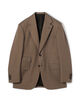 シルクウールモヘヤ シングルブレステッド2Bジャケット NOVARA