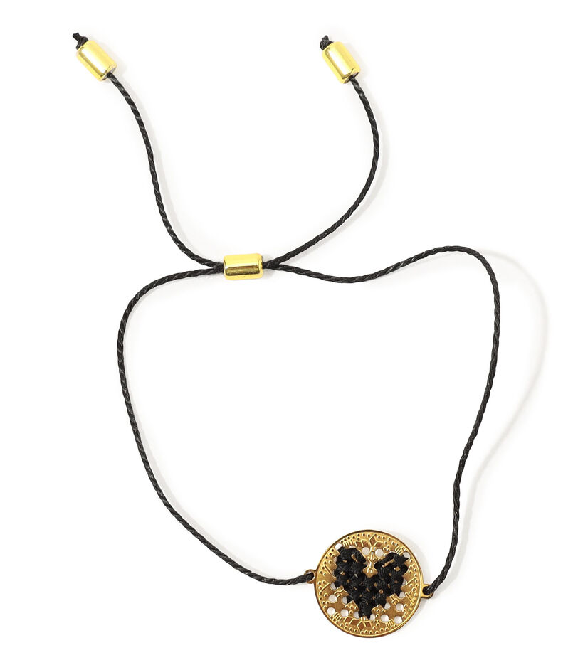 L'EIGHT STUDIO COIN CORD BRACELET