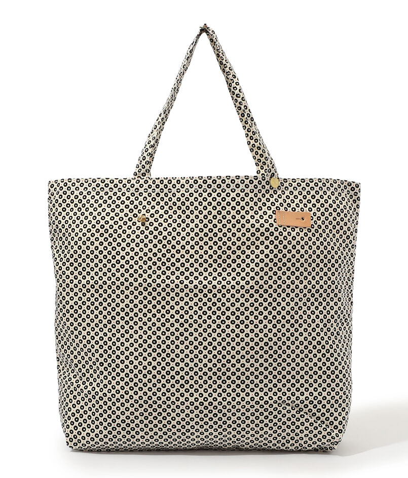 SOULEIADO コットンオックス ポケッタブルトートバッグ