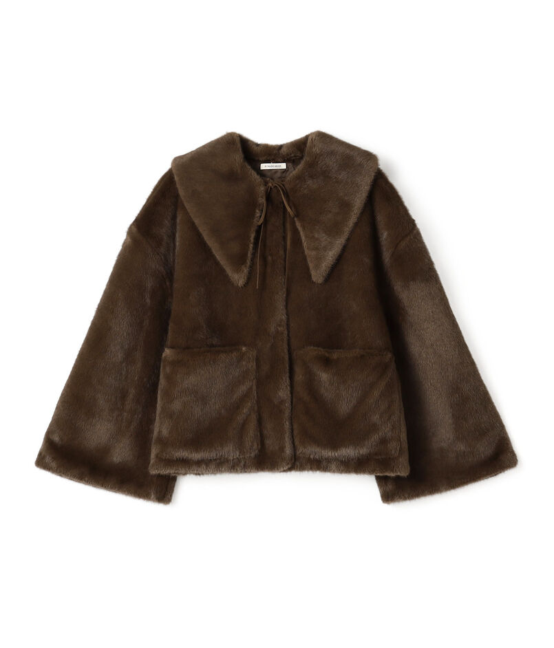 BY MALENE BIRGER JACQUIE フェイクファージャケット