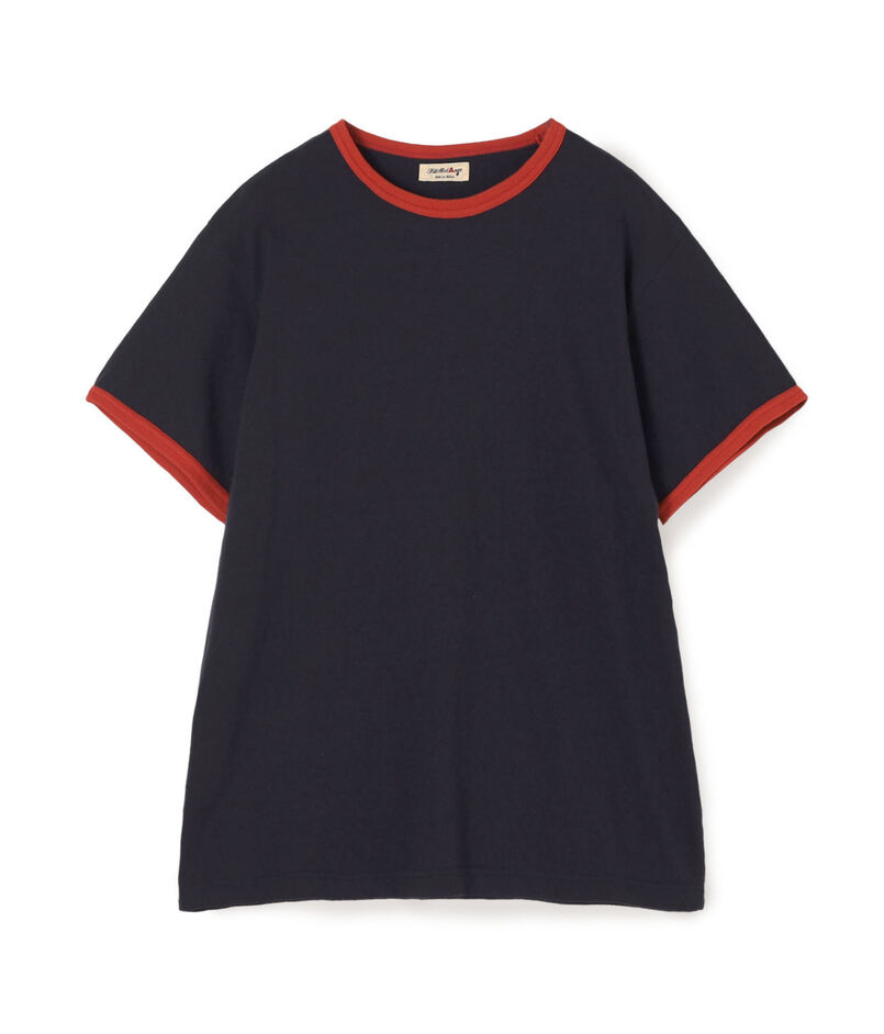 【別注】FilMelange コットン リンガーTシャツ