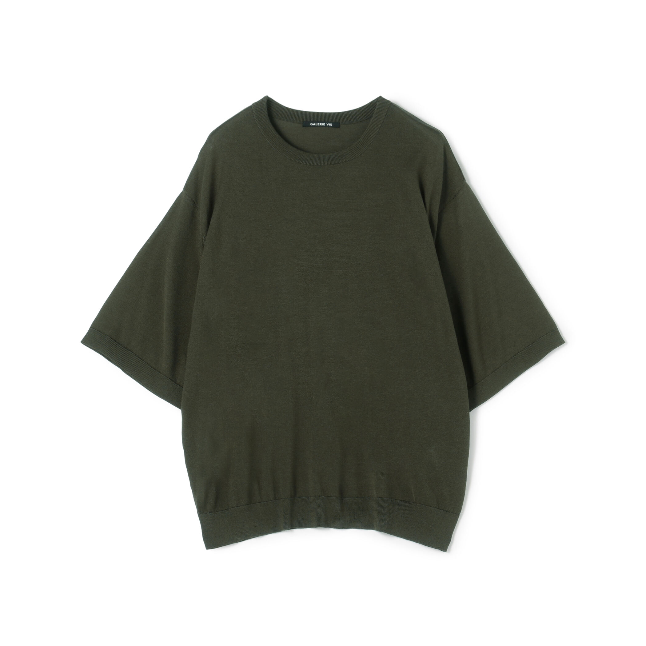 美品＊ドゥーズィエムクラス ハーフスリーブプルオーバー コットン クルーネック シルク ハーフスリーブプルオーバー｜トゥモローランド 公式通販