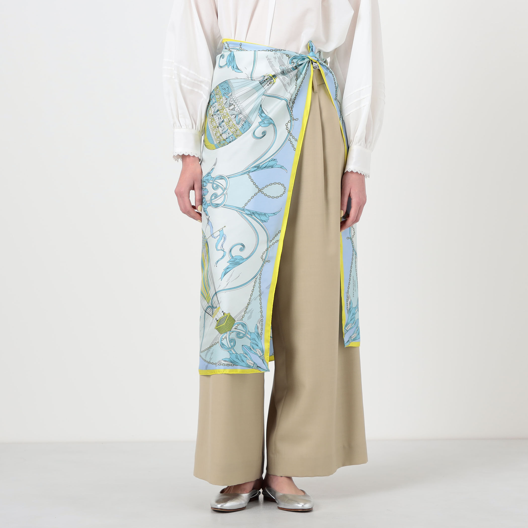 別注】manipuri BALLOON シルクスカーフ｜トゥモローランド 公式通販