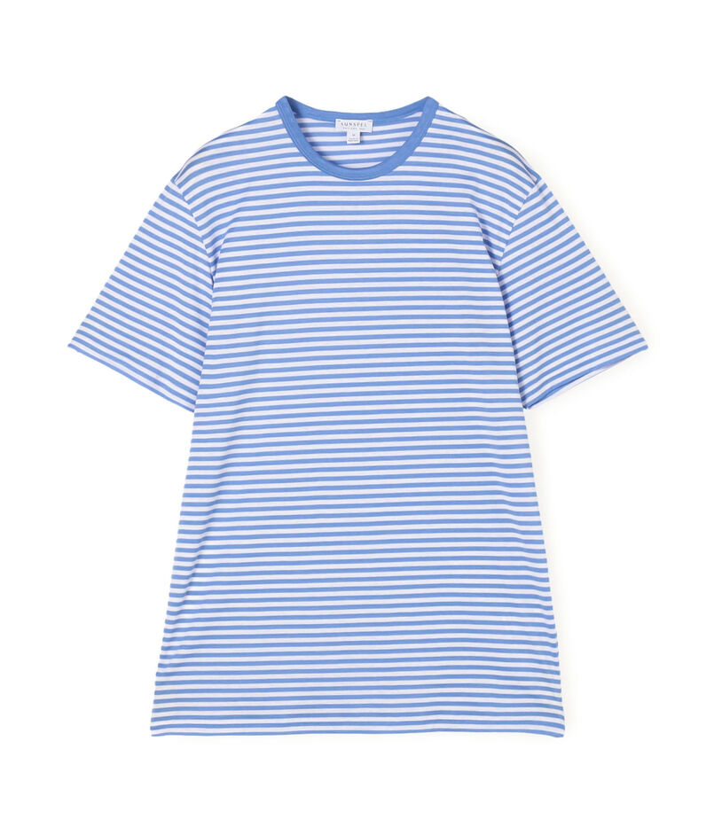 SUNSPELコットン クラシック ボーダーTシャツ