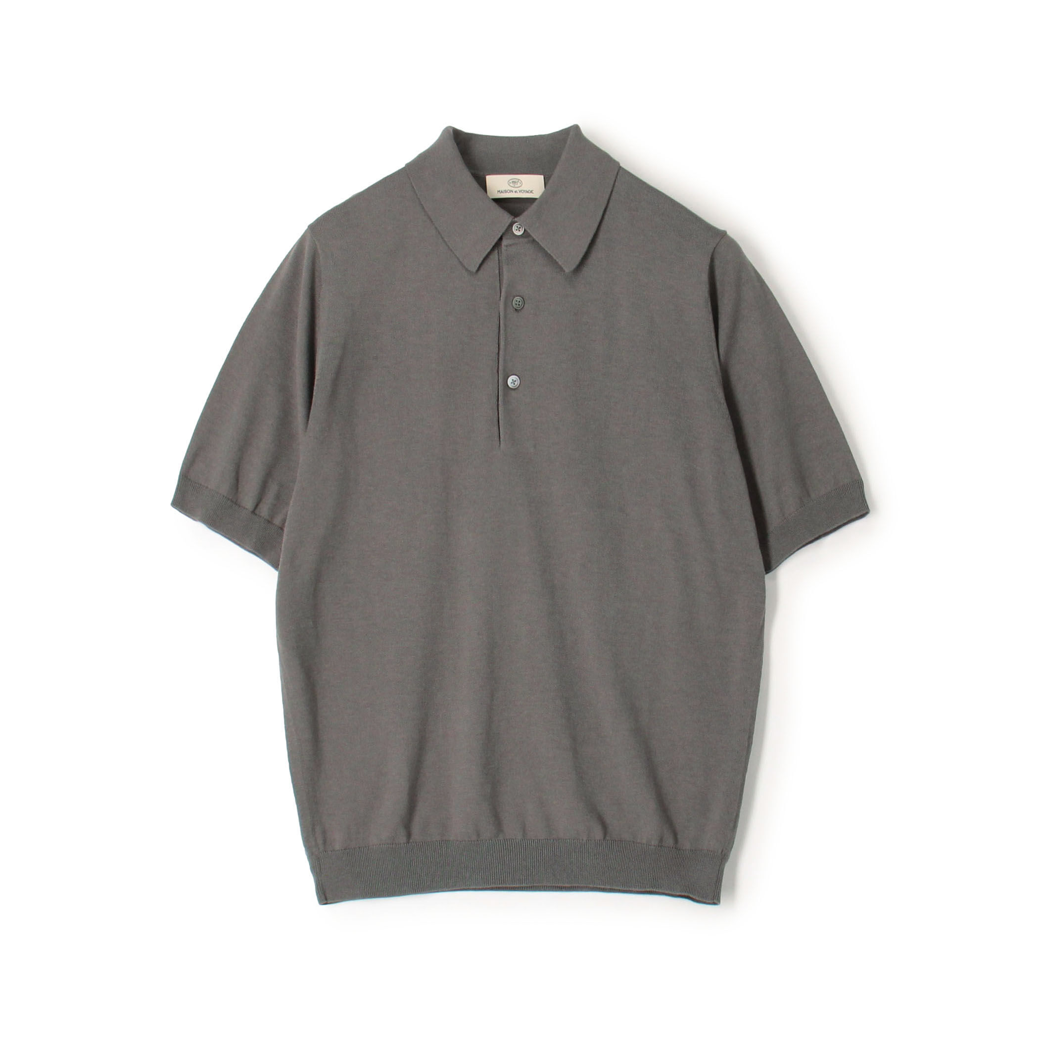シルクコットン ニットポロシャツ｜トゥモローランド 公式通販