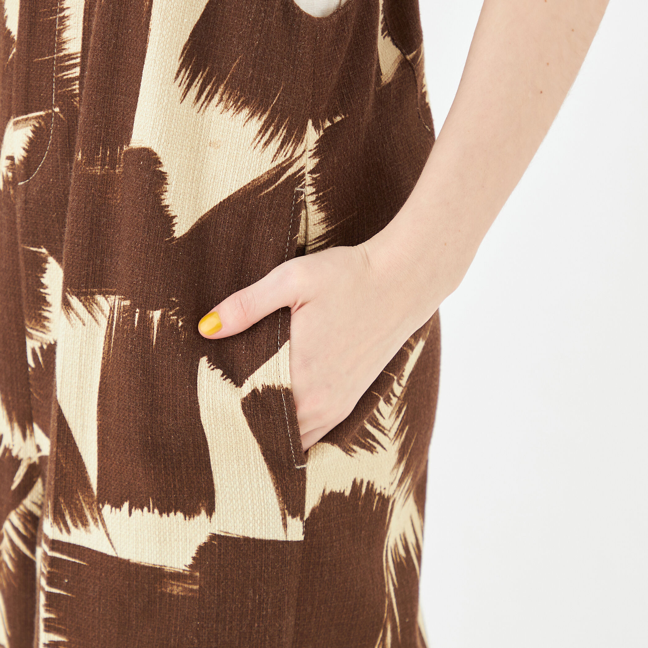 コットンリネンプリペラ サロペット｜トゥモローランド 公式通販