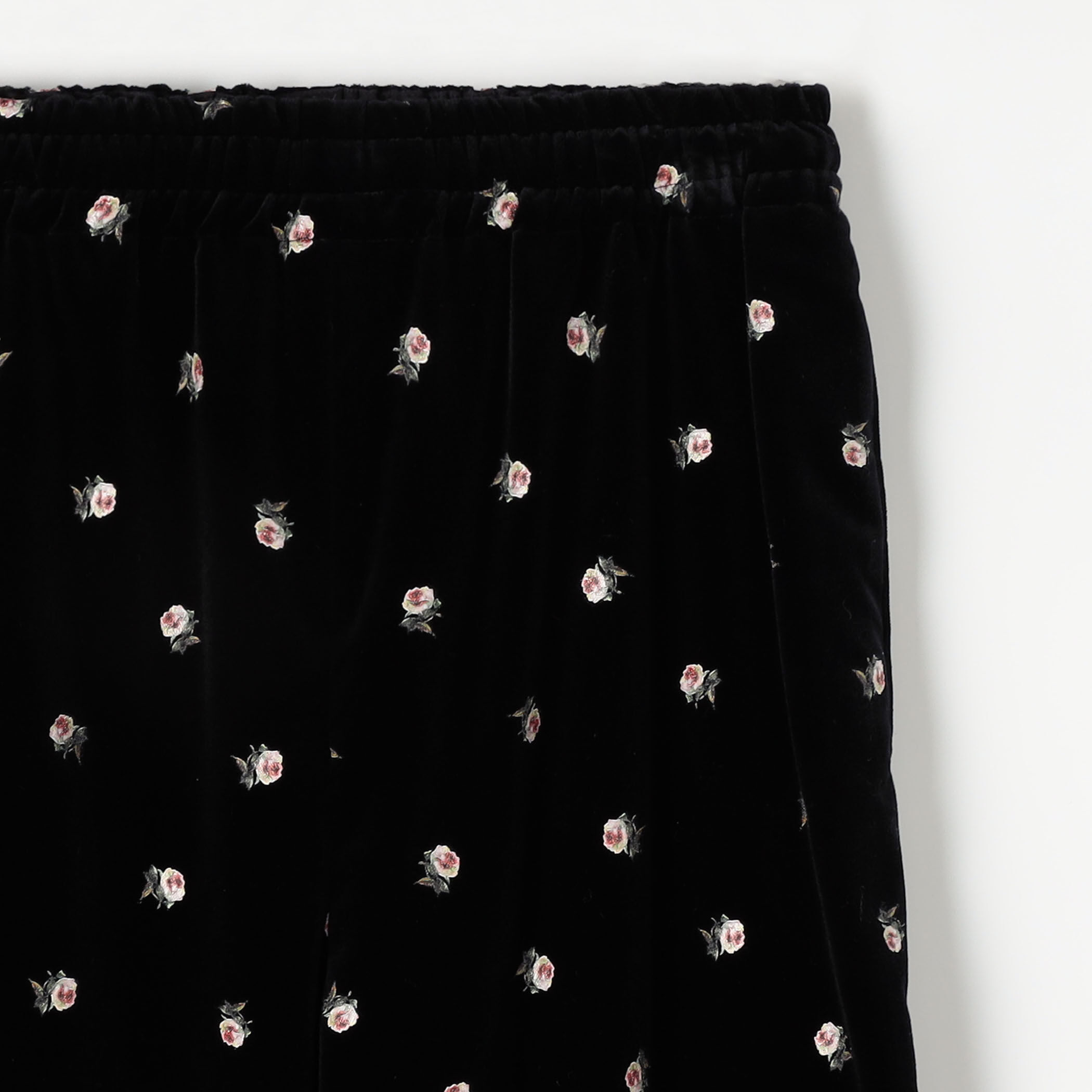 CABaN ベロア PETIT ROSEプリントパンツ|トゥモローランド 公式通販 CABaN ベロア PETIT ROSEプリントパンツ|トゥモローランド 公式通販