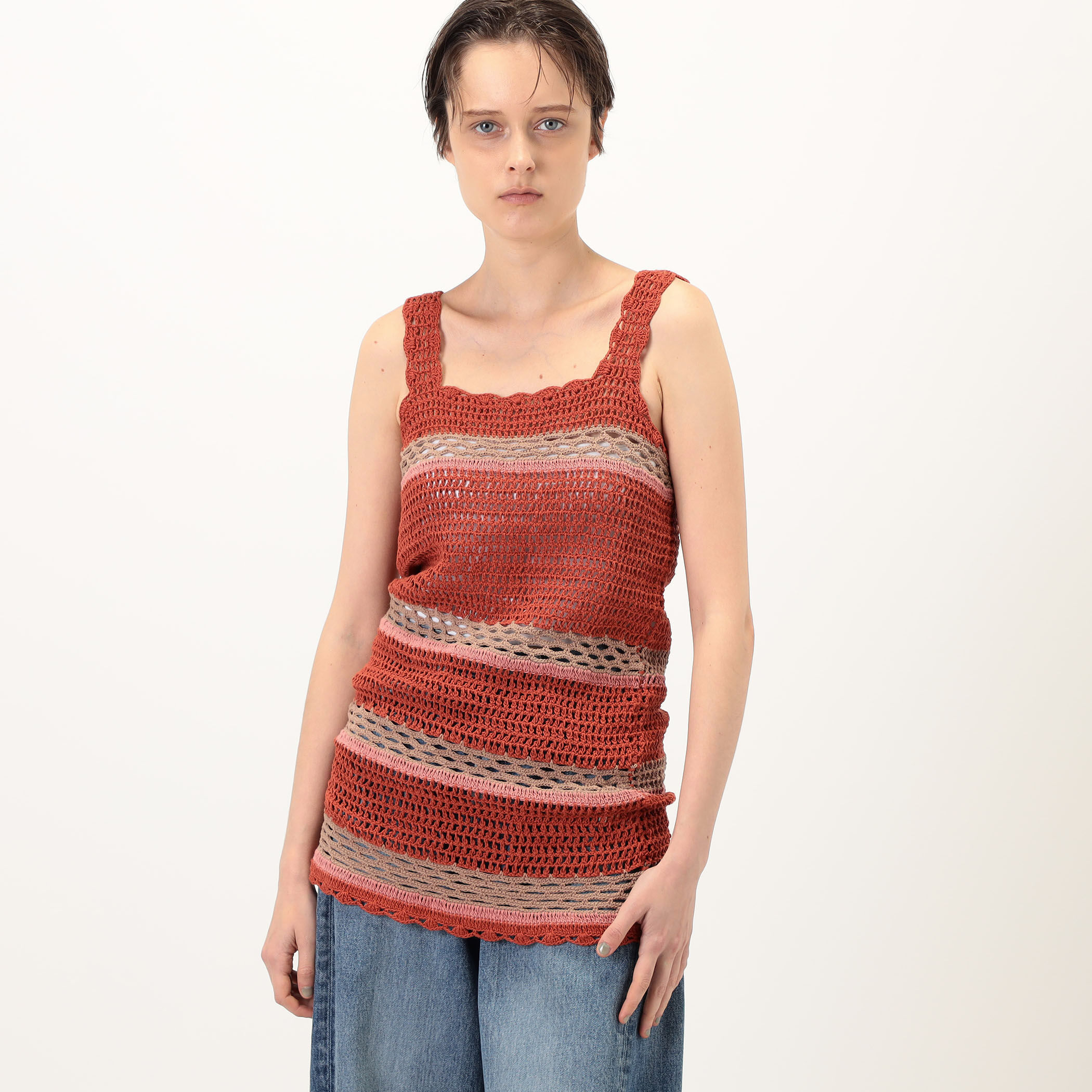 All That Remains KNIT クロシェニット タンクトップ