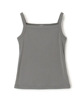 サーキュラーリブ キャミソール