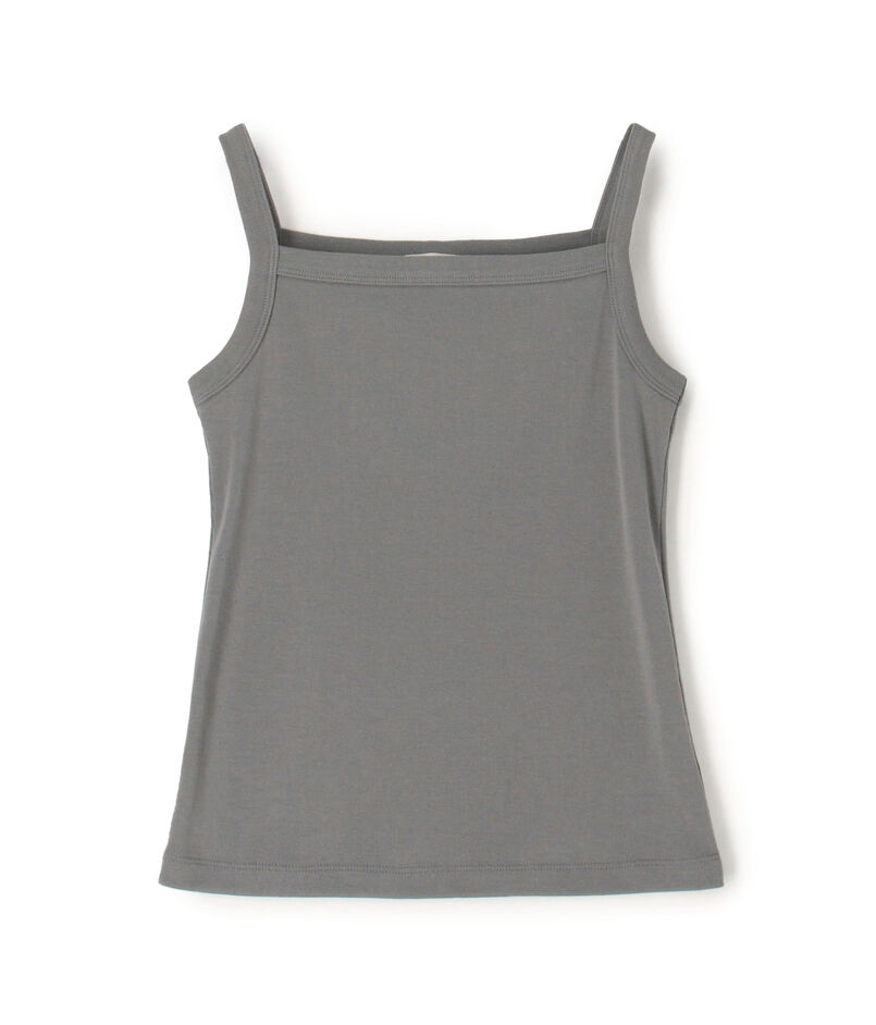 サーキュラーリブ キャミソール