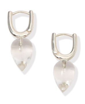 R.ALAGAN DEWDROP STONE フープピアス