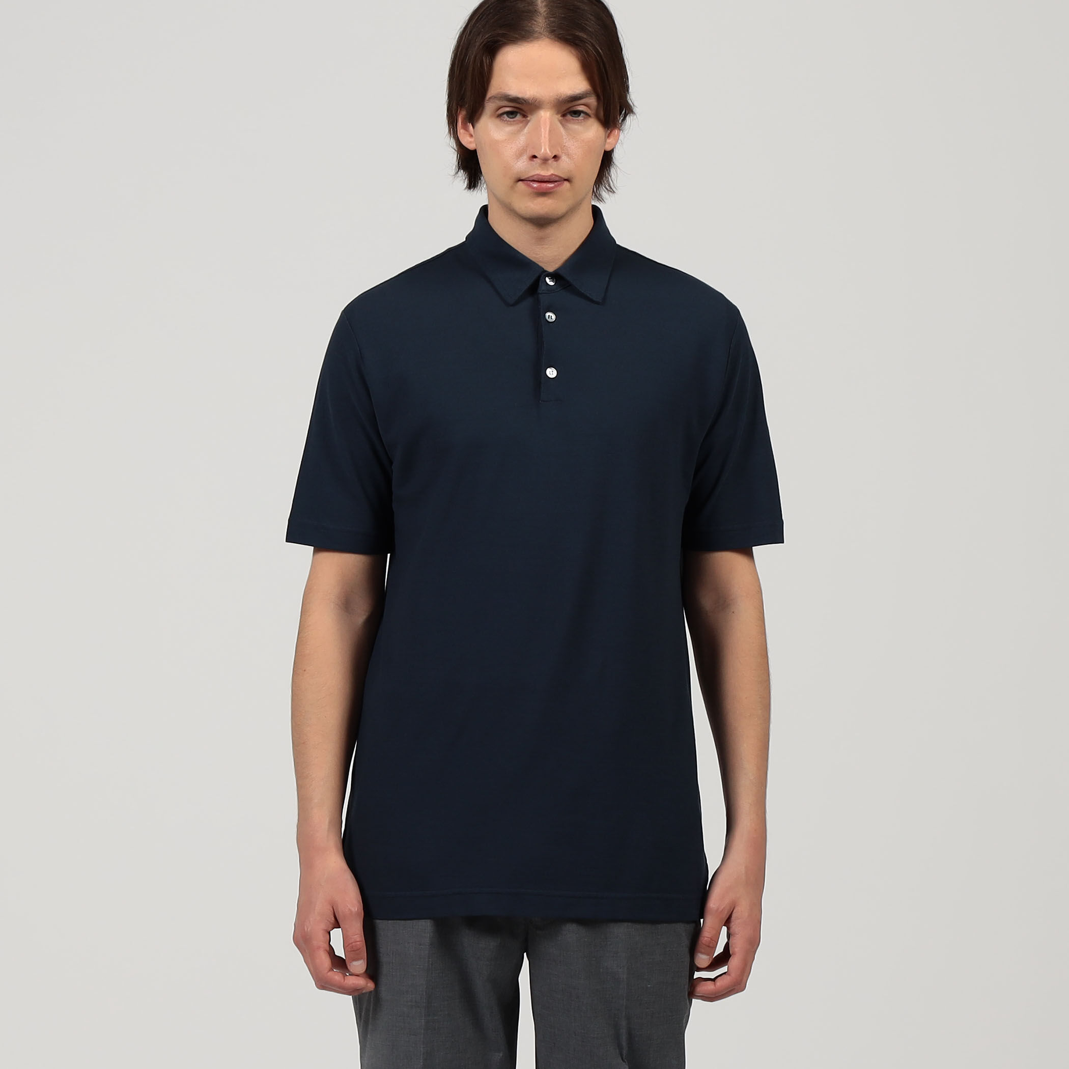 Only NY / Linen Stripe Knit Polo | 12STADIUM
