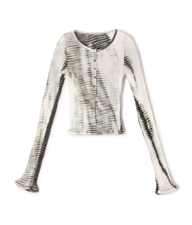 タイダイコットン ショートカーディガン