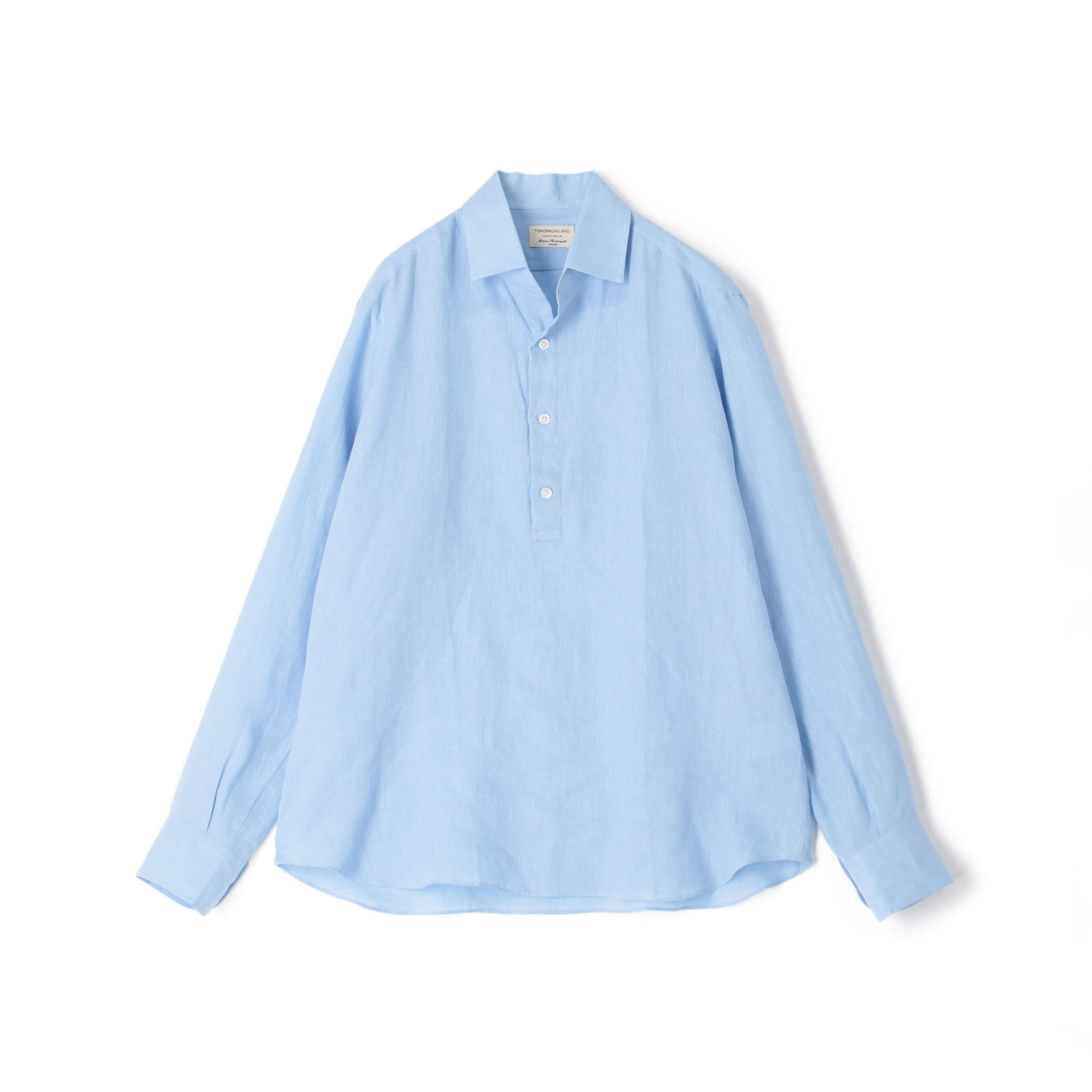 フラットシーマワイドスプレッドシャツ袖丈59cm - シャツ