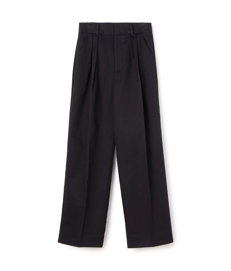 CABaN コットンツイル タックドテーパードパンツ CABaN コットンツイル タックドテーパードパンツ
