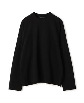 コットン吊り天竺 ロングスリーブクルーネックカットソー