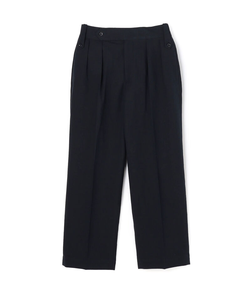 Tangent British army chinos リネンコットン ワイドパンツ