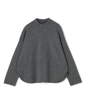 【WEB先行予約】ウールミルドスムース バックオープンシャツ