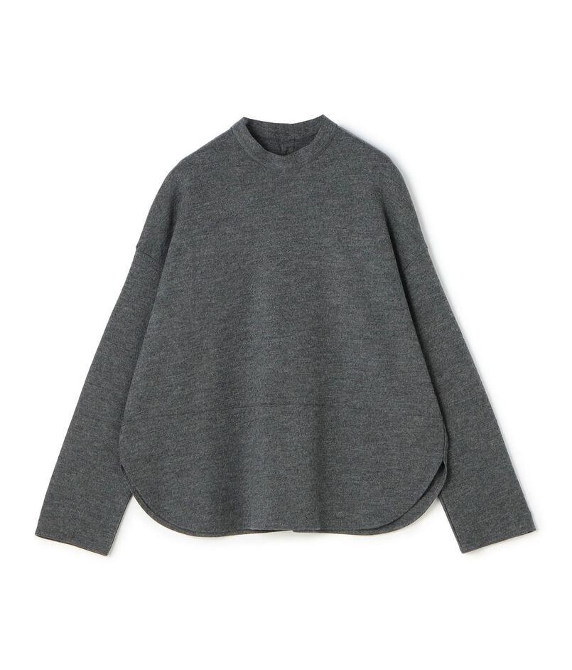 【WEB先行予約】ウールミルドスムース バックオープンシャツ