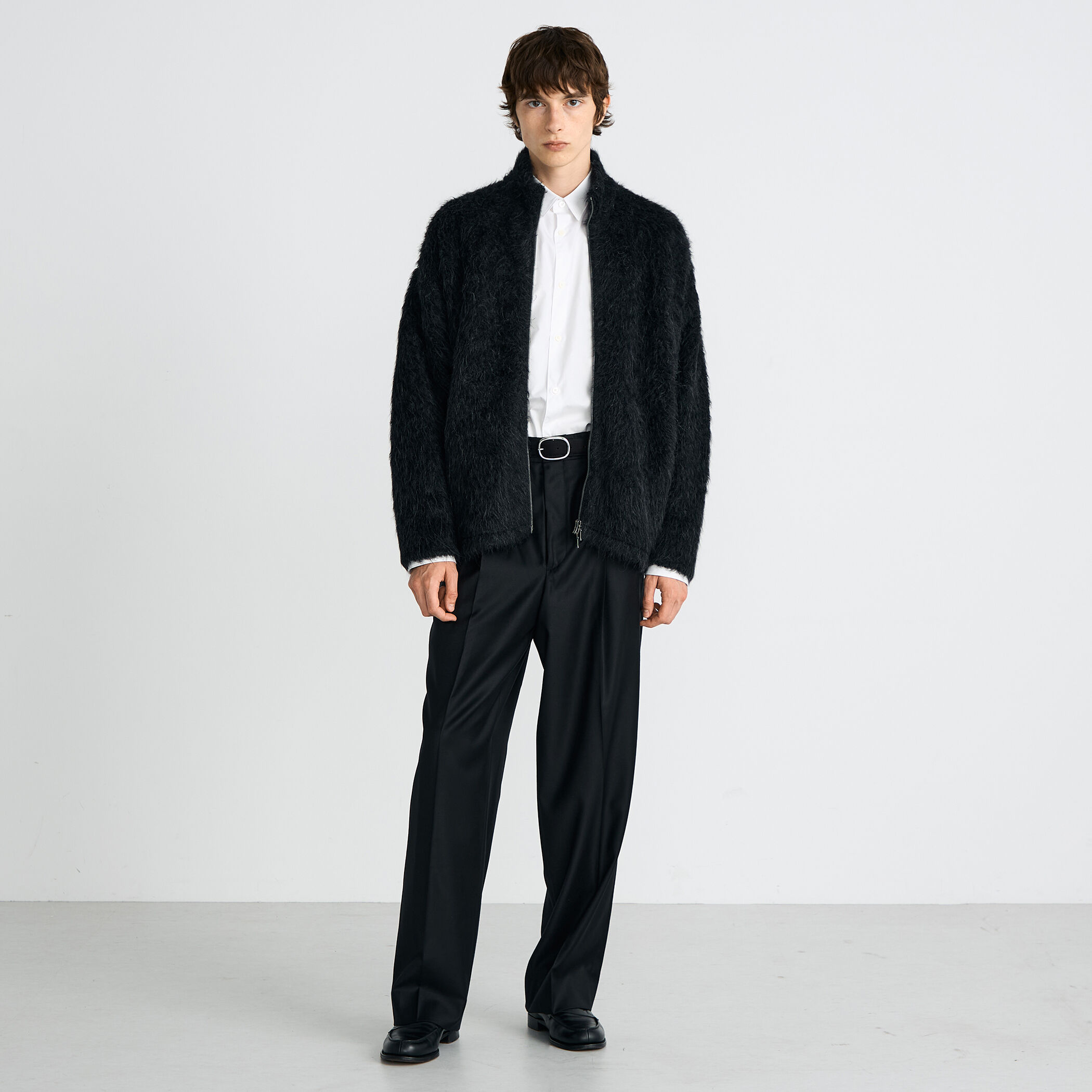 Papas+ Suri Alpaca カジュアルジャケット L 別注】THE INOUE BROTHERS × Edition Suri alpaca jacket